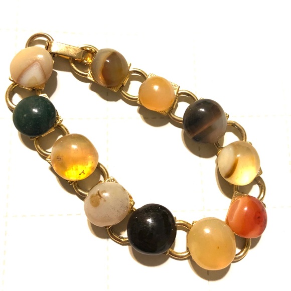 Vintage Natural Stones Bracelet - Picture 4 of 4